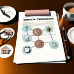 Common exclusions in long-term care insurance policies.