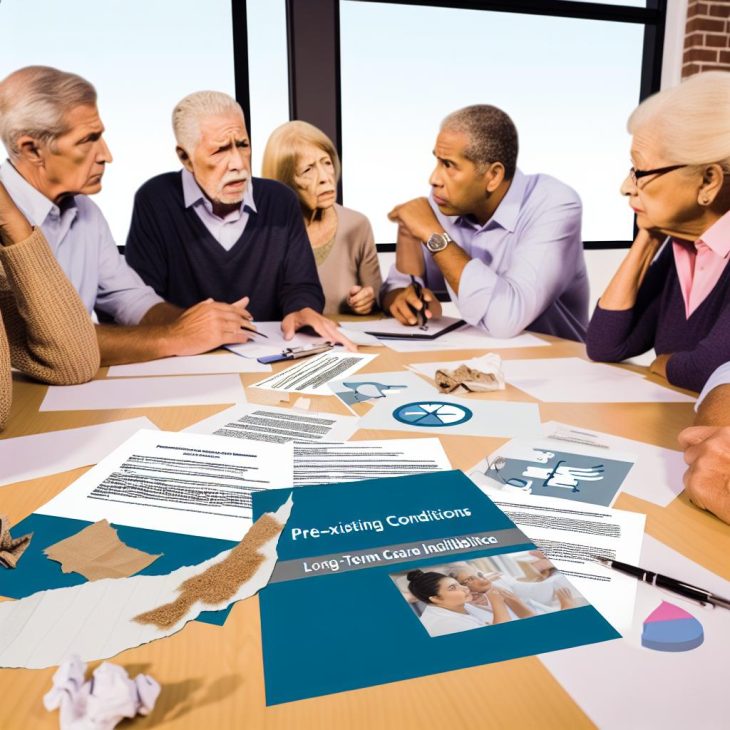 How pre-existing conditions affect long-term care insurance eligibility.