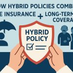 How hybrid policies combine life insurance and long-term care coverage.