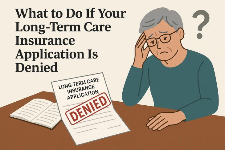 What to do if your long-term care insurance application is denied.
