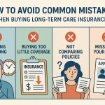 How to avoid common mistakes when buying long-term care insurance.
