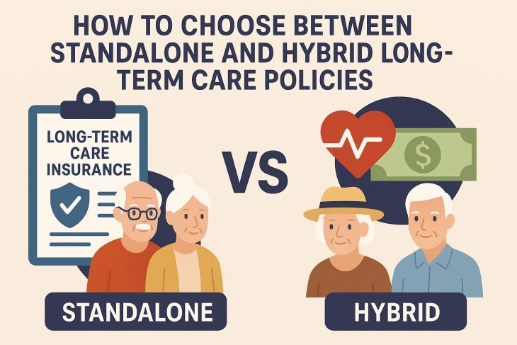 How to choose between standalone and hybrid long-term care policies.
