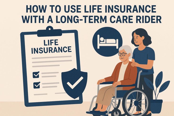 How to use life insurance with a long-term care rider.
