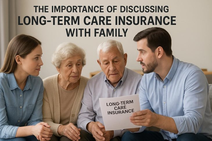 The importance of discussing long-term care insurance with family.
