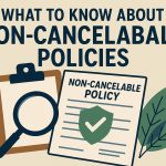 What to know about non-cancelable policies.
