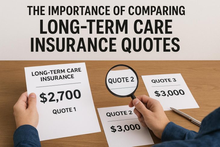 The importance of comparing long-term care insurance quotes.