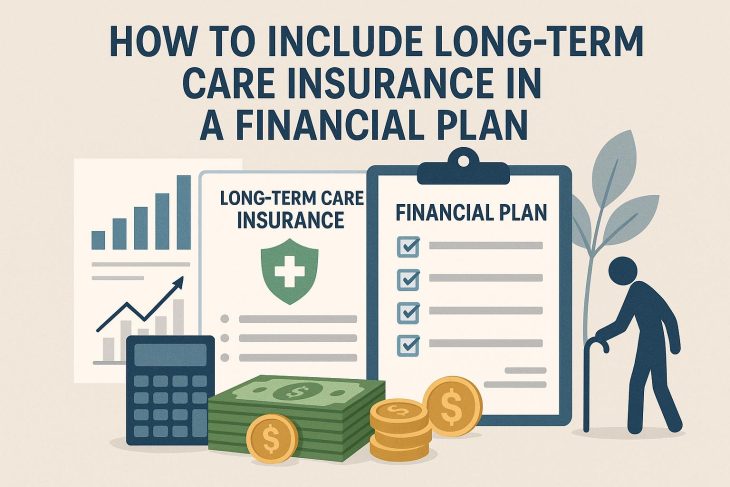 How to include long-term care insurance in a financial plan.