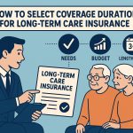 How to select coverage duration for long-term care insurance.
