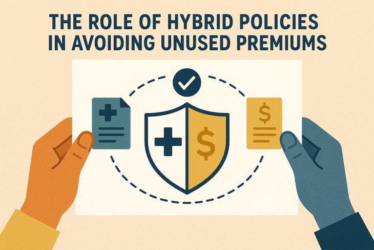 The role of hybrid policies in avoiding unused premiums.