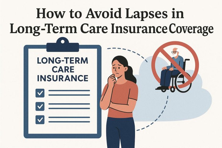 How to avoid lapses in long-term care insurance coverage.