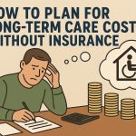 How to plan for long-term care costs without insurance.