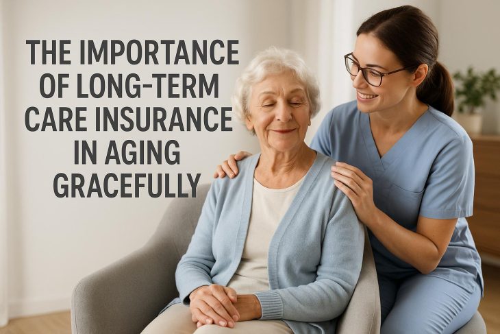 The importance of long-term care insurance in aging gracefully.
