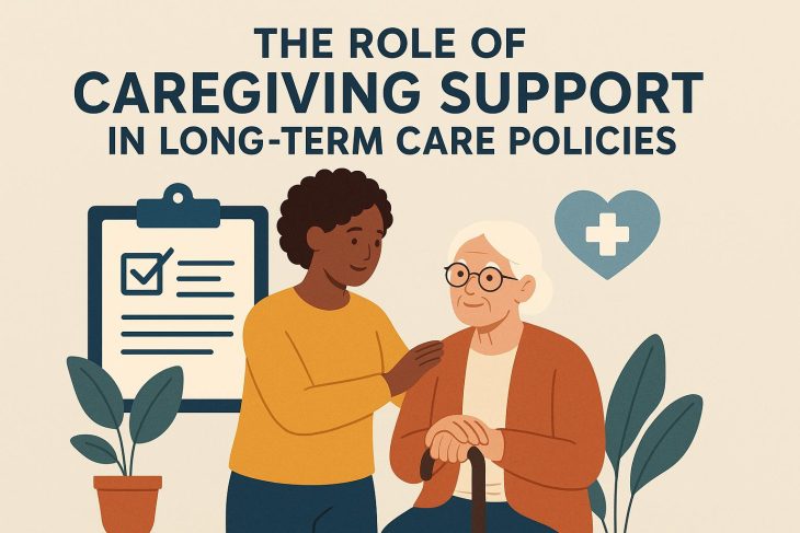 The role of caregiving support in long-term care policies.